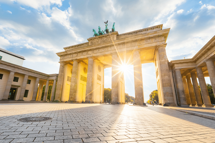 View of the Brandenburg Gate